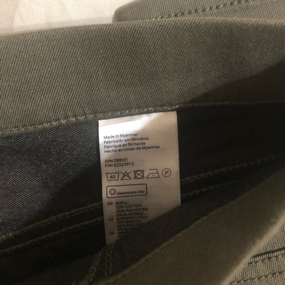 H&M Army Green Jegging - Picture 5 of 10